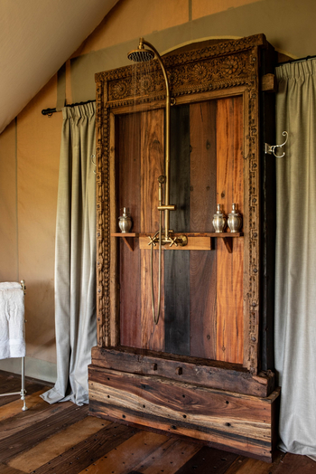 Mara Nyika Camp: Dusche