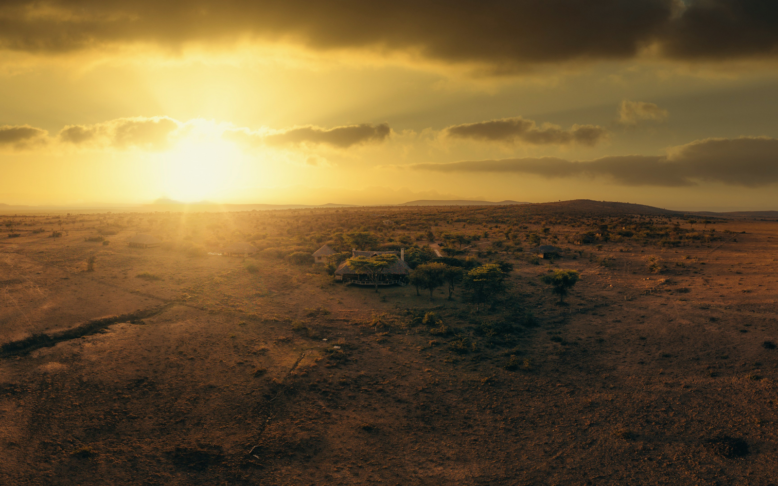 Mara Siana Camp Mara Siana Camp: Luftbild