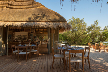 Mpala Jena Camp: Lunchtische