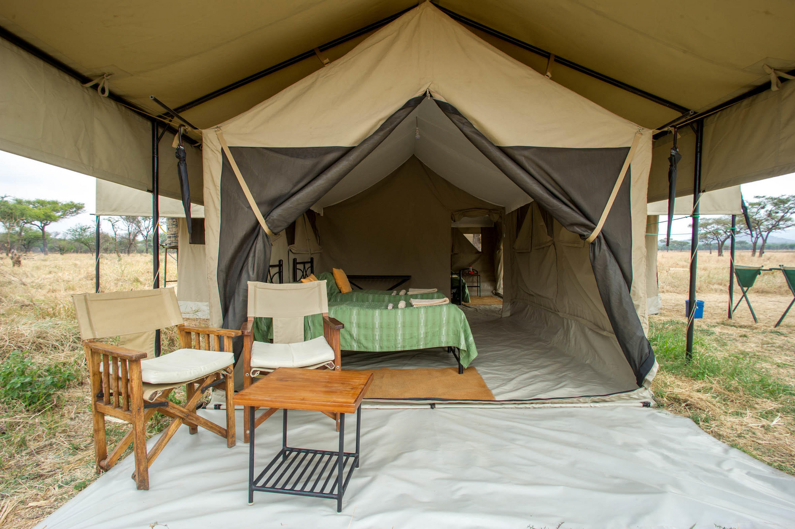 Serengeti Kati Kati Tented Camp Serengeti Kati Kati Tented Camp: Blick in ein Gästezelt