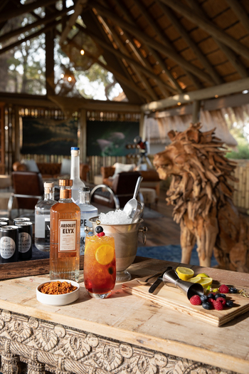 Sitatunga Private Island Suite: Küche