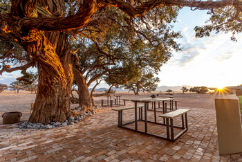 Sossusvlei Lodge: Biergarten
