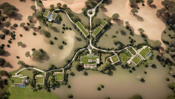 Zamara Private: Architektenskizze