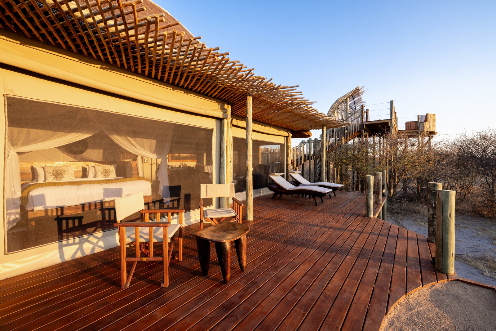 Gham Dhao Lodge Gham Dhao Lodge: Morgensonne