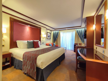 Nairobi Serena Hotel: Doppelbett