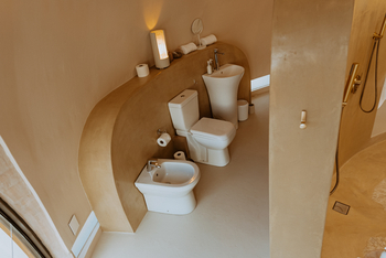 Reverie Kalahari Pod: Gästebad