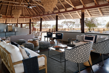 Sanctuary Swala: Lounge im Hauptbereich