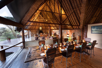 Saruni Mara Camp: Dinner is ready