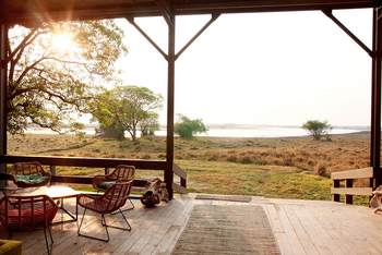 Shoebill Island Camp Shoebill Island Camp: Deck