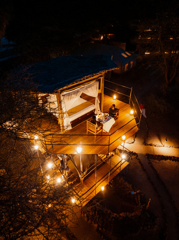 Soroi Larsens Tented Camp: Deluxe Suite Starbed
