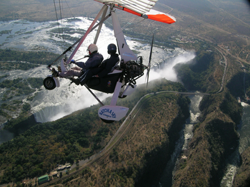 Victoria Falls Hotel: Microlight Flight