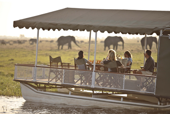 andBeyond Chobe under Canvas: Sundowner Cruise