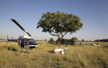 Belmond Eagle Island Lodge: Mit dem Helikopter zum Lunch