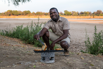Luangwa River Camp: Frühstückstoast