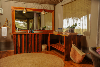 Mara Siana Camp: Ecke im Gästebad