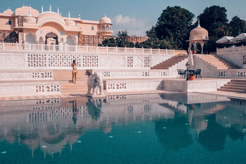 Nahargarh: Elefant am Hathi Kund