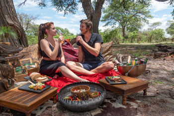 Nambwa Tented Lodge: Romantisches Picknick