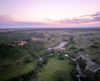 Saruni Eagle View Saruni Eagle View: Blick auf den Enesikiria River