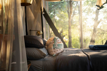 Singita Sweni Lodge: Kissen
