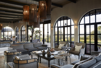 Chichele Presidential Lodge: Lounge Innenbereich