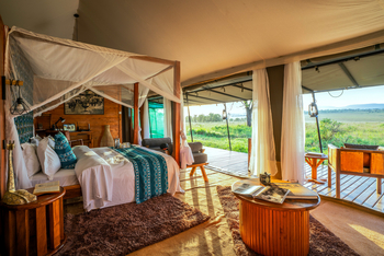 Kaskaz Mara Camp: Doppelbett