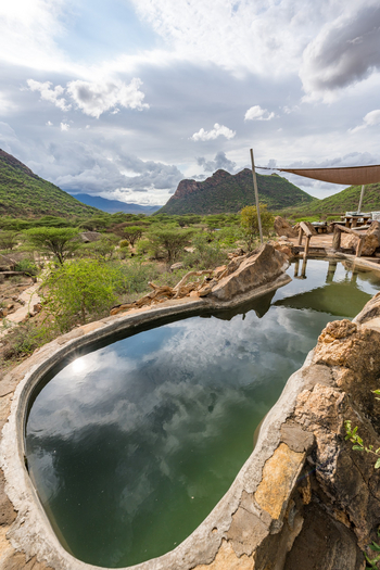 Koros Camp: Natürlicher Plunge Pool