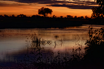 Lagoon Camp Lagoon Camp: Sonnenuntergang