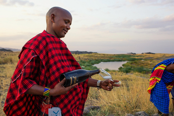 Lake Natron Camp: Sekt