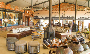 Okonjima Plains Camp: Barn - Lounge