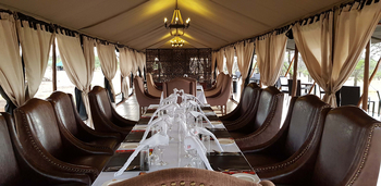 Ole Serai Camp Kogatende: Essbereich