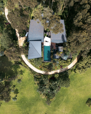 One and Only Gorilla's Nest: Unterkunft von oben