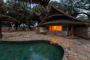 Soroi Larsens Tented Camp: Poolbar