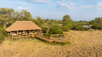 Camp Khwai: Luftbild