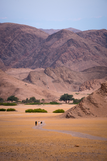 Hoanib Valley Camp Hoanib Valley Camp: Spaziergang durch das Flusstal