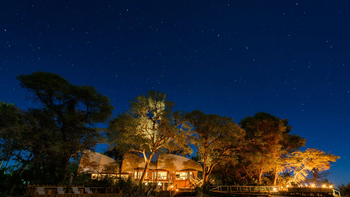 Jacana Camp: Nächtliche Beleuchtung