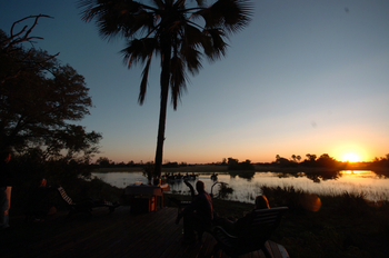 Macatoo Camp: Sonnenuntergang