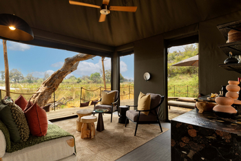 North Island Okavango Camp North Island Okavango Camp: Private Lounge