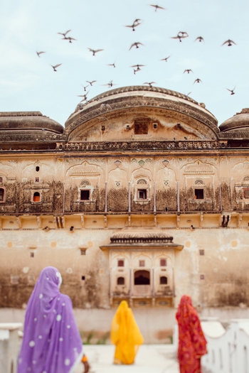 Six Senses Fort Barwara: Innenhof