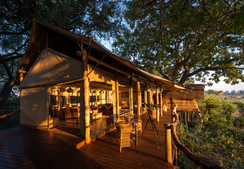 Tubu Tree Camp: Lounge