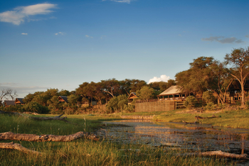 Belmond Savute Elephant Lodge Belmond Savute Elephant Lodge: Lage am Channel