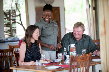 Chobe Elephant Camp: Lunch