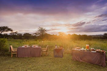 Dunia Camp: Frühstück im Freien
