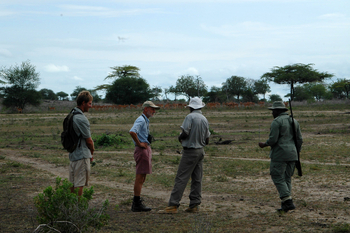 Lake Manze Camp: Walking Safari