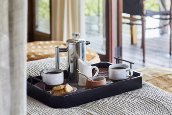 Legendary Mwiba Lodge: Kaffee