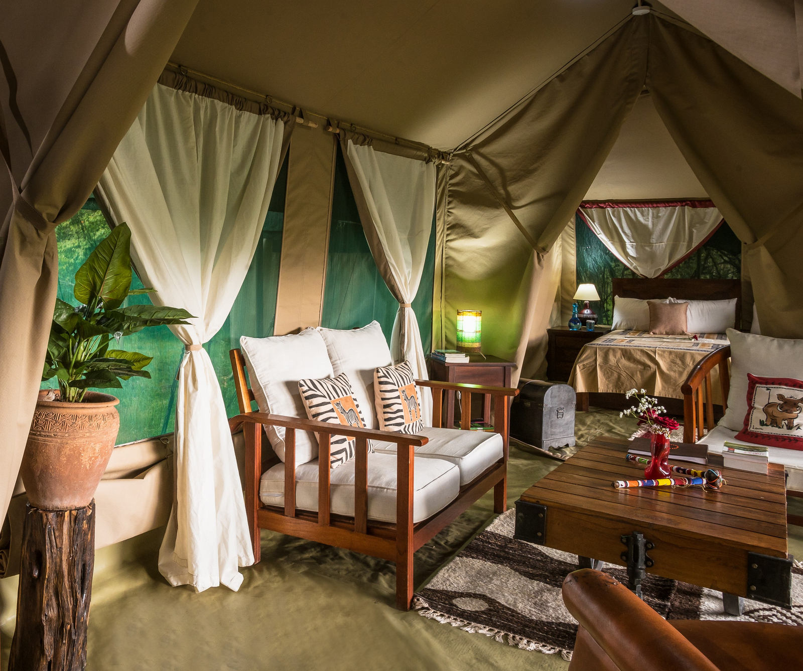 Losokwan Luxury Tented Camp Losokwan Luxury Tented Camp: Privater Loungebereich
