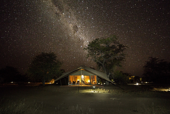 Malansrus Tented Camp Malansrus Tented Camp: Sterne über einem Zelt