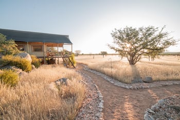 Ohorongo Tented Camp: Zugang zu den Zelten