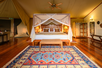 Olare Mara Kempinski: Gästezelt Doppelbett