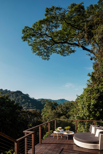 One and Only Nyungwe House: Ausblick Pool Deck