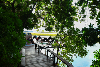 Royal Zambezi Lodge: Yoga